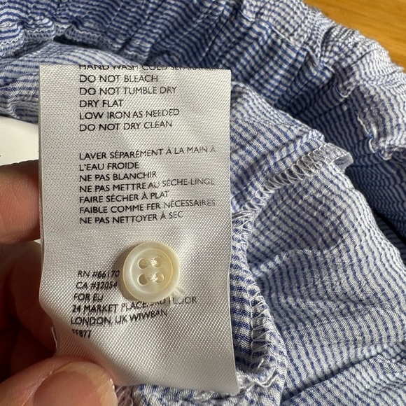 NWT Faithfull the Brand- Holiday Jumpsuit Cascais Stripe. Size US 8 - Picture 8 of 10